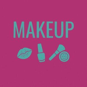 Makeup: Lipstick, lip oil, lip gloss, powder, bronzer, eyeshadow